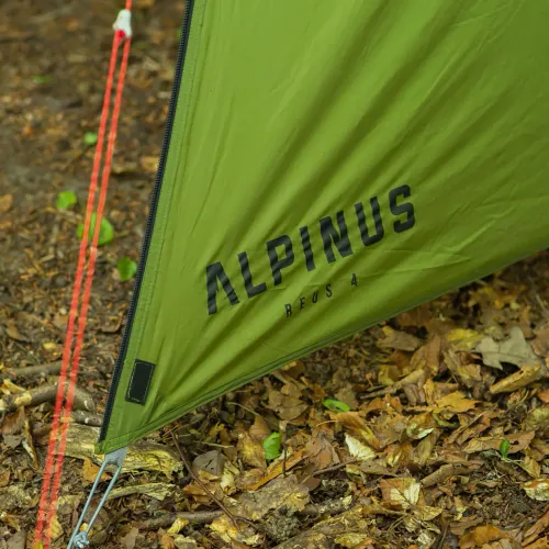 Namiot turystyczny 4-osobowy Alpinus Reus 4 zielony
