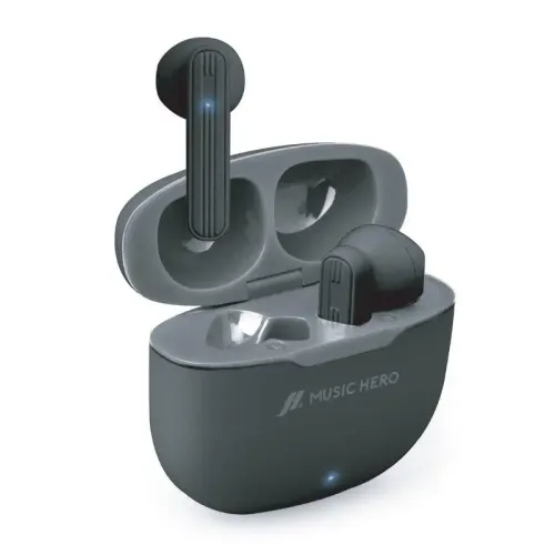 Słuchawki bezprzewodowe SBS Twin Flow Wireless TWS Earphones Douszne Bluetooth 5.0 Czarny