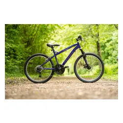 Rower dziecięcy HUFFY Extent 24 cali dla chłopca Fioletowy