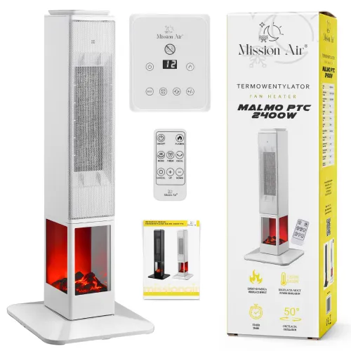 Termowentylator MISSION AIR Malmo 2400 W Biały
