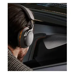 Słuchawki bezprzewodowe Bowers & Wilkins Px8 McLaren Edition Nauszne Bluetooth 5.2 Szaro-pomarańczowy