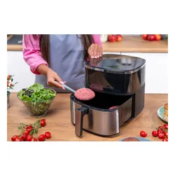 Air Fryer Frytkownica beztłuszczowa GÖTZE & JENSEN AF600X 6l z okienkiem do obserwacji postępów gotowania