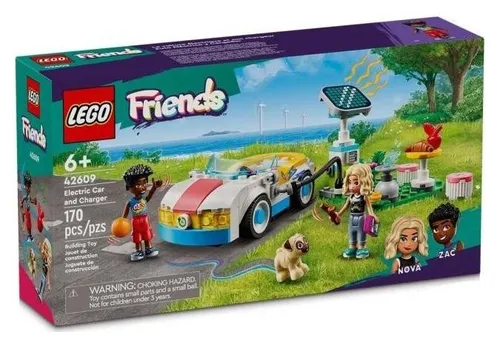 LEGO Friends 42609 электромобиль и зарядная станция