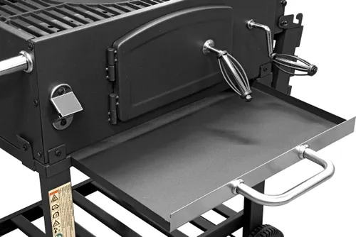 Grill węglowy ACTIVA Angular 11245K z kominem 57.5 x 42.0 cm