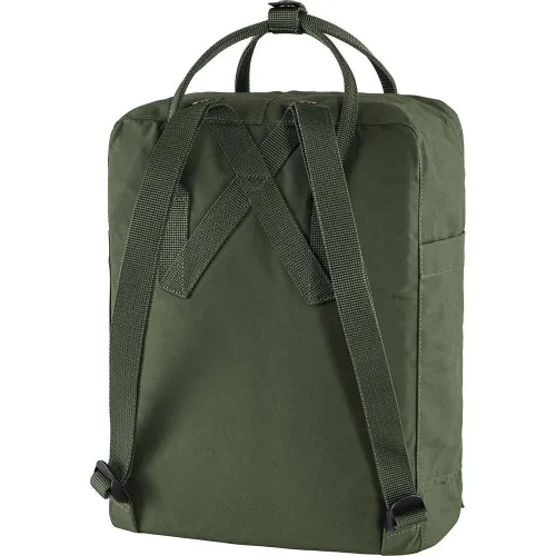 Fjallraven Kanken şehri için Sırt çantası-orman yeşili