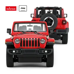 Jeep Wrangler JL R/C skala 1:14 Rastar 79400  samochód sterowany czerwony