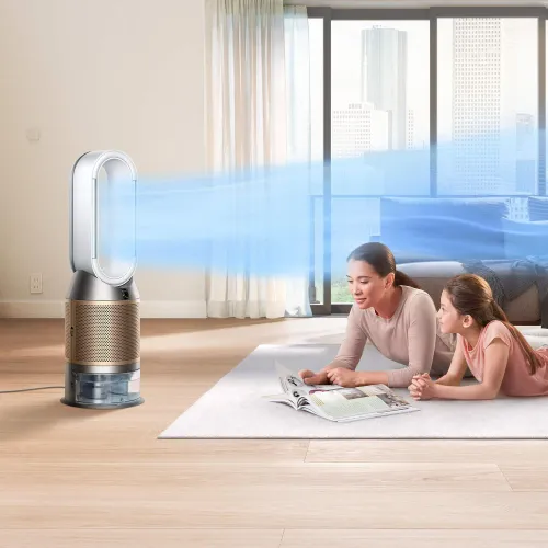 Oczyszczacz powietrza Dyson Purifier Humidify + Cool Formaldehyde PH04 z wentylatorem i funkcją nawilżania