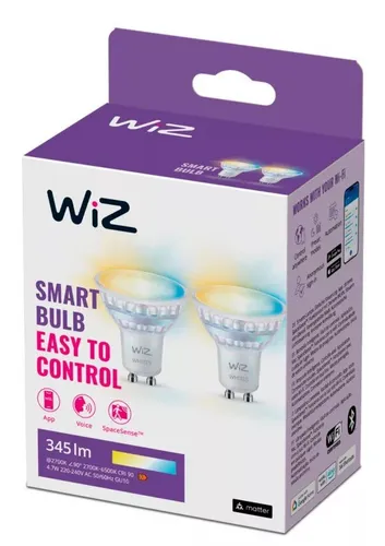 Inteligentna żarówka LED WIZ 929003772242 4.7W GU10 WiFi (2 szt.)
