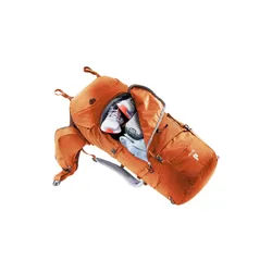 Plecak trekkingowy damski Deuter Aircontact Core 55+10 SL - chestnut/umbra