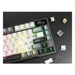 Klawiatura ROYAL KLUDGE L75 Knight Black Cream Switch