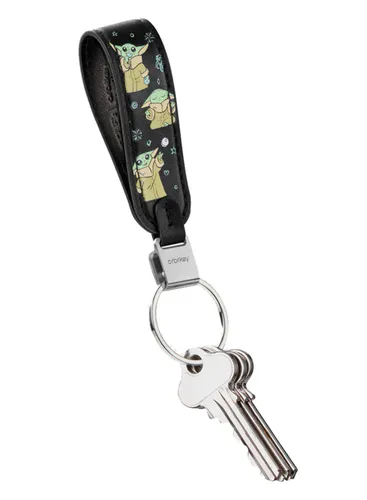 Skórzany organizer na klucze Orbitkey Loop Keychain Star Wars™ - Grogu™