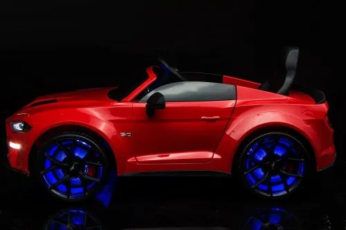 Auto Na Akumulator Dla Dziecka Ford Mustang Gt Drift Sx2038 2X200W LED Pilot Skóra MP3