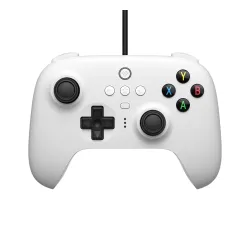 Pad 8BitDo Ultimate Wired Controller PC do PC, Nintendo Switch Android TV, iOS Przewodowy Biały