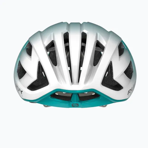 Kask rowerowy Rudy Project Egos pearl/emerald metal matte