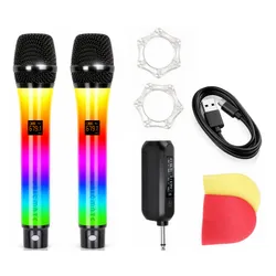 Mikrofon MUSICMATE MM-300 Colorvoice Duo (2 szt.)