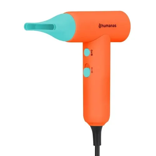Suszarka HUMANAS AirTouch HD-AT03 Mini Pomarańczowy 650W