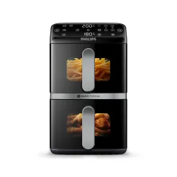 Air fryer Philips Ovi Dual Basket NA461/00 2750W 10l Aplikacja mobilna