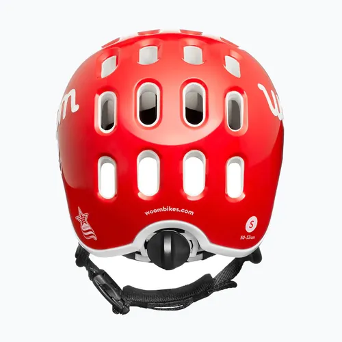 Kask rowerowy dziecięcy woom Kids red