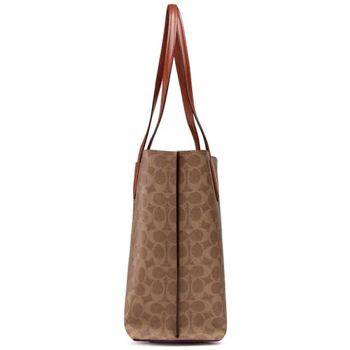 Сумка Coach Cc Sig Willow Tote C0693 B4 / Tan Rust