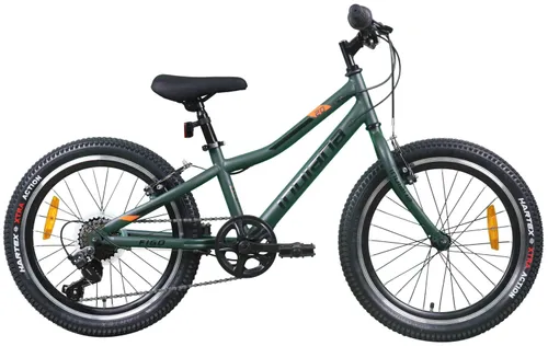 Rower dziecięcy INDIANA Figo 20 cali dla chłopca Oliwkowy