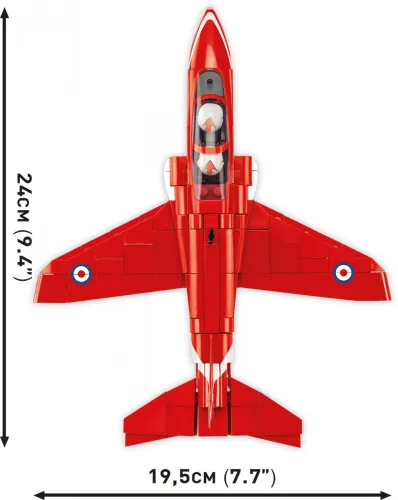 Конструктор COBI Armed Forces BAe Hawk T1 Red Arrows 389 шт.