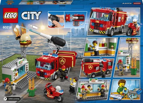 LEGO City Na ratunek w płonącym barze (60214)