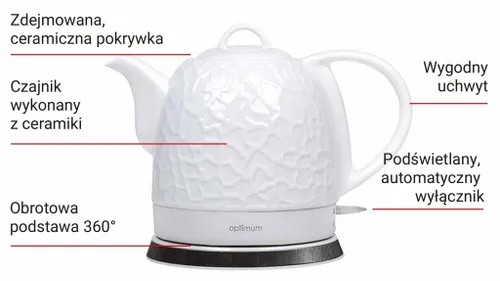 Czajnik OPTIMUM CJS-1310 Marmurek