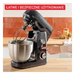 Robot planetarny Tefal Bake Partner QB525838 1100W Maszynka do mielenia Szatkownica Blender kielichowy
