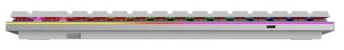 Klawiatura mechaniczna Aqirys AQI-GA-KB-9 Gateron Red Biały