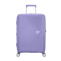 Walizka średnia Soundbox American Tourister - lavender