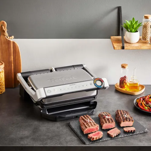 Электрический гриль Tefal Optigrill+ GC718D10 Автоматические программы