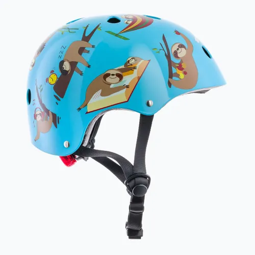 Kask rowerowy dziecięcy Hornit Sloth blue/brown