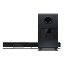 Soundbar SHARP HT-SBW55121 Czarny 5.1.2-kanałowy, Bezprzewodowy Subwoofer, HDMI eARC, Dolby Atmos, 4K, BT