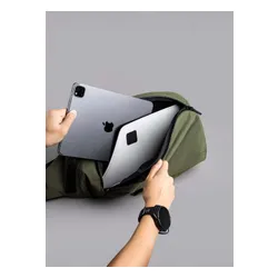 Plecak na jedno ramię Alpaka Metro Crossbody Left Shoulder - green