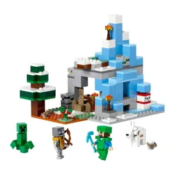 Конструктор LEGO Minecraft 21243 снежные вершины