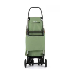 Coș de cumpărături Rolser I-MAX TWEED Folding-green