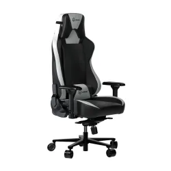 Fotel Lorgar Base 311 Gamingowy do 150kg Skóra ECO Czarno-biały