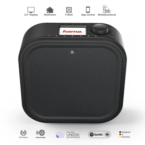 Радиоприемник Hama DIR355BT FM-радио DAB + интернет Bluetooth черный