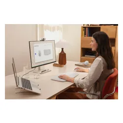 Zestaw klawiatura i mysz Logitech Signature Comfort Plus MK880 bezprzewodowy biały
