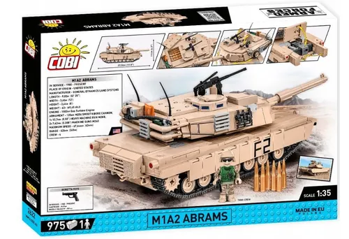 Конструктор COBI M1A2 Abrams