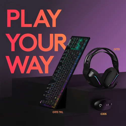 Myszka gamingowa Logitech G305 - czarny