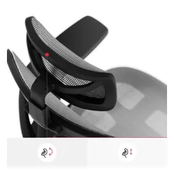 Fotel DIABLO CHAIRS V-Basic Czarno-szary