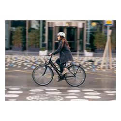 Kask rowerowy LAZER CityZen KinetiCore Biały Miejski (rozmiar S)