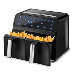 Air Fryer Frytkownica beztłuszczowa BERDSEN BD-653 8l z podwójnym koszem