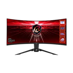 Monitor ASrock Phantom Gaming PG34WQ15R2B 34" UWQHD VA 165Hz 1ms Zakrzywiony Gamingowy