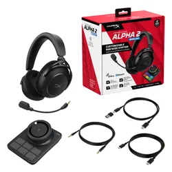 Słuchawki HYPERX Cloud Alpha 2 Wireless, Nauszne, Dźwięk przestrzenny