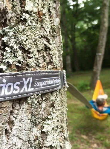 Taśmy do zawieszenia hamaka ENO Helios XL Suspension System - grey