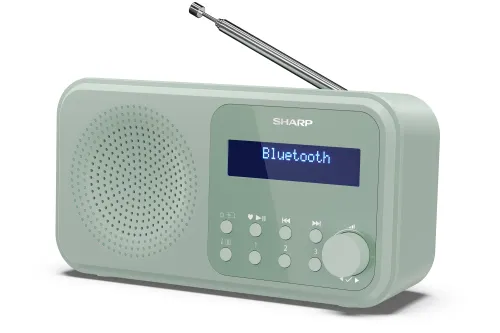 Radioodbiornik Sharp DR-P420(GN) Radio FM DAB+ Bluetooth Zielony