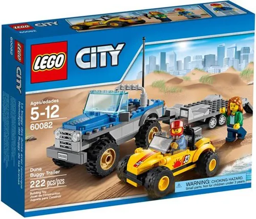 Конструктор Lego City маленький родстер с прицепом (60082)