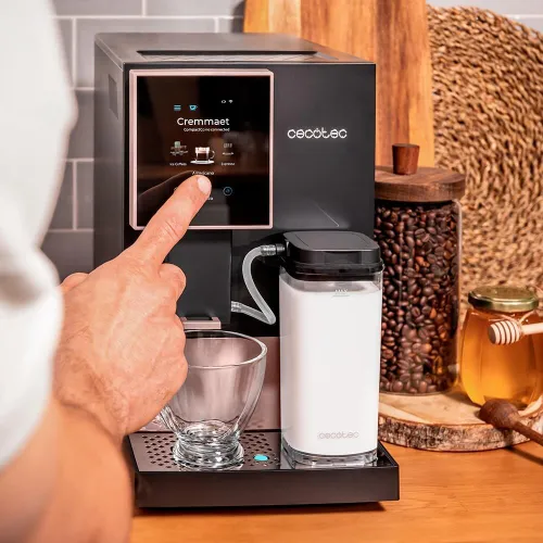 Ekspres CECOTEC Cremmaet Compactccino Connected Black Rose
